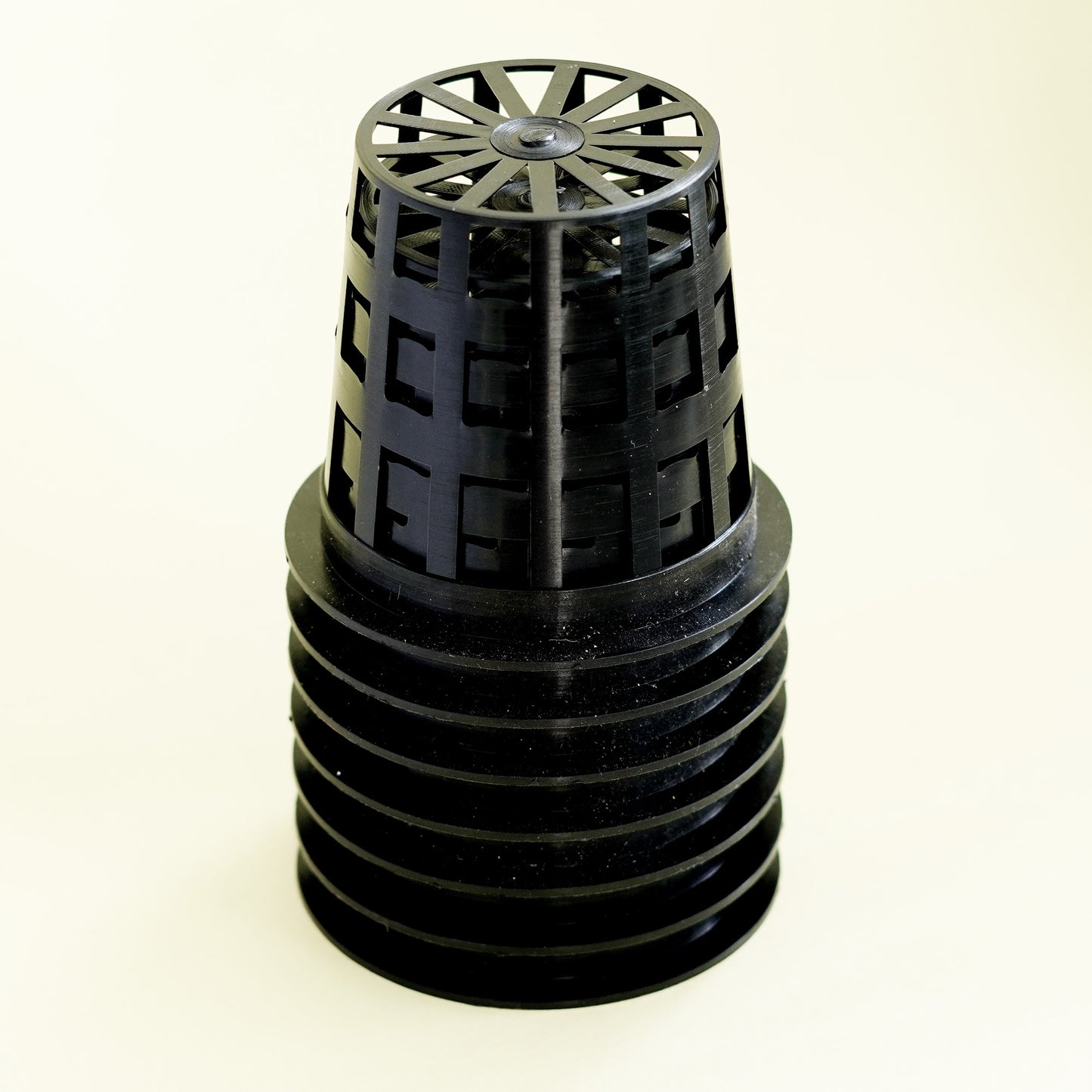 3 inch Net Pots for Hydroponics and Aquaponics, Black, 3 Inch (Pack of 10)