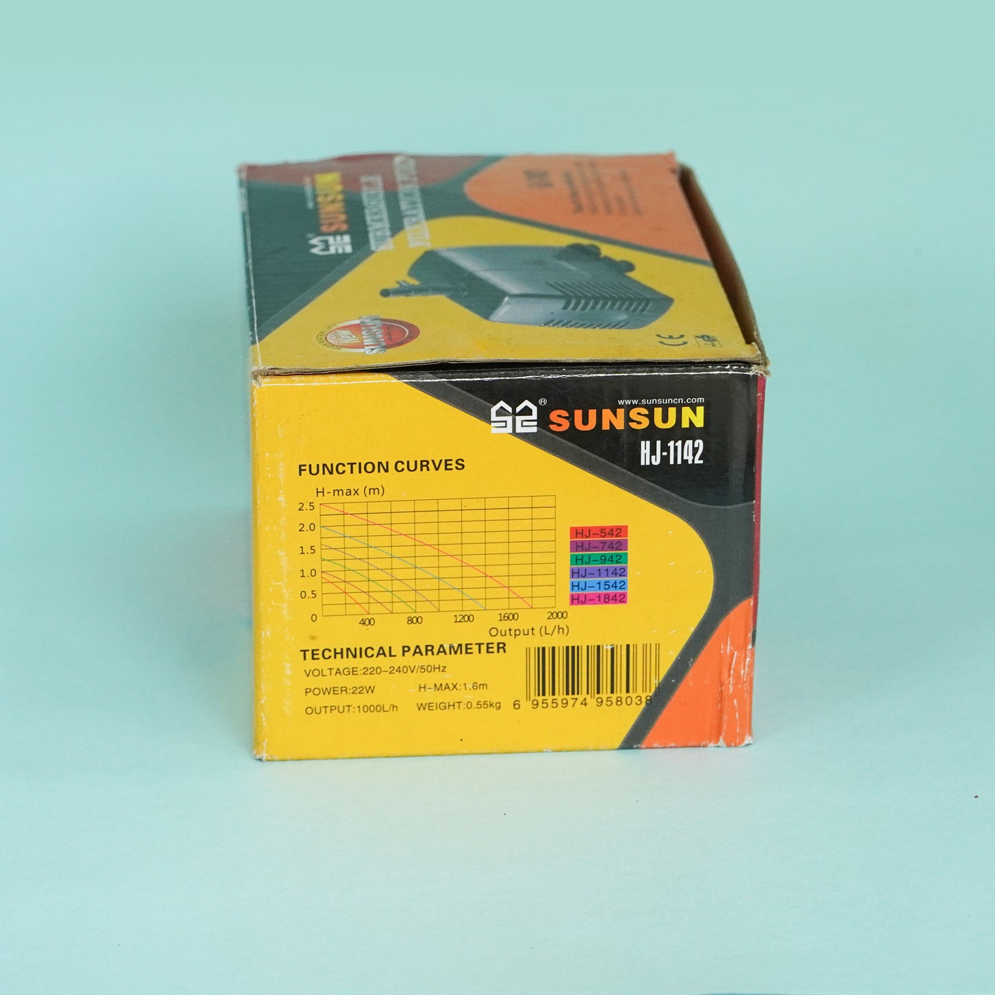 SunSun Submersible Fountain Pump | HJ 1141