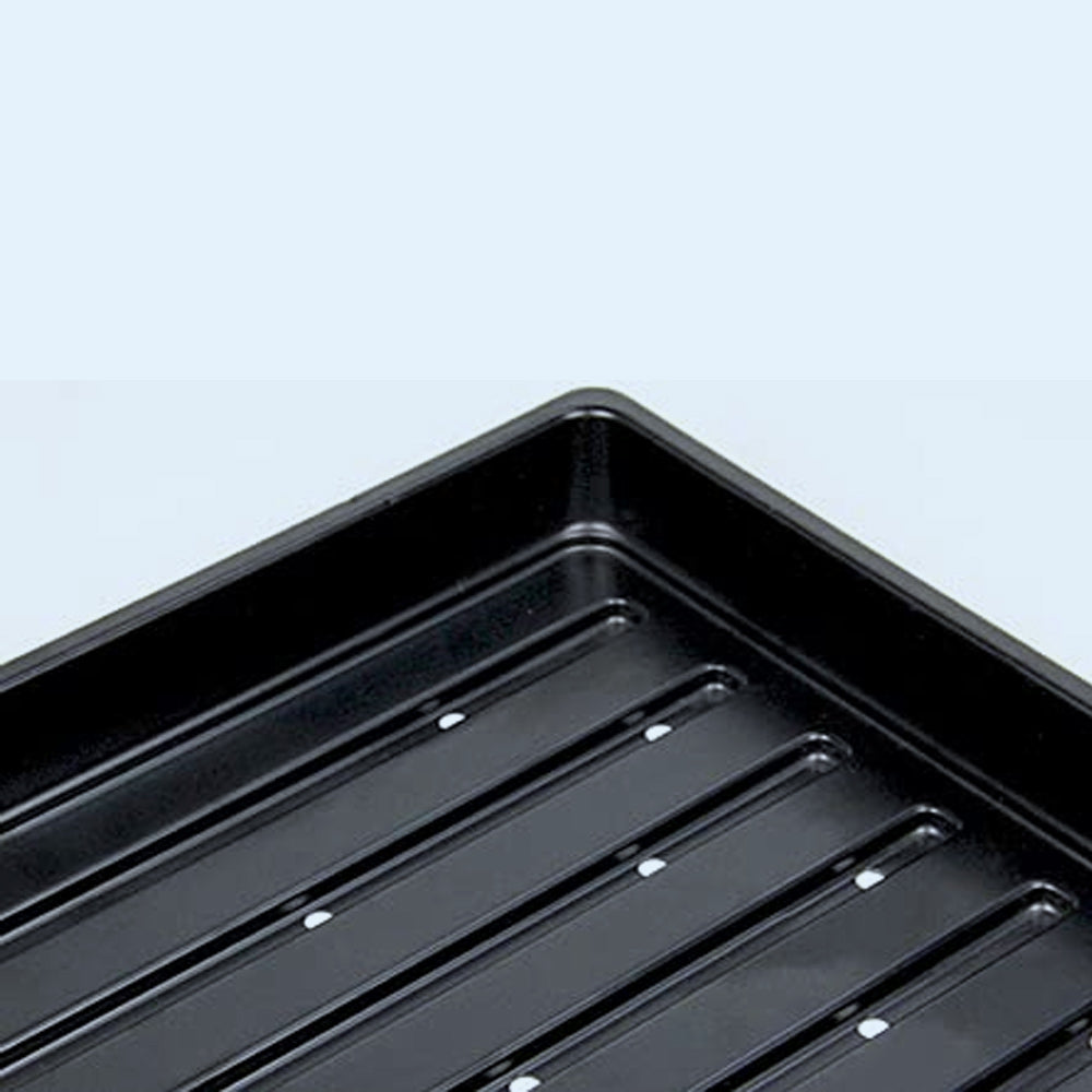 Heavy-Duty Shallow Microgreen Tray 10x20 inch – Stackable & Reusable