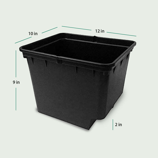 Dutch Bato Bucket, Black - Pack of 5
