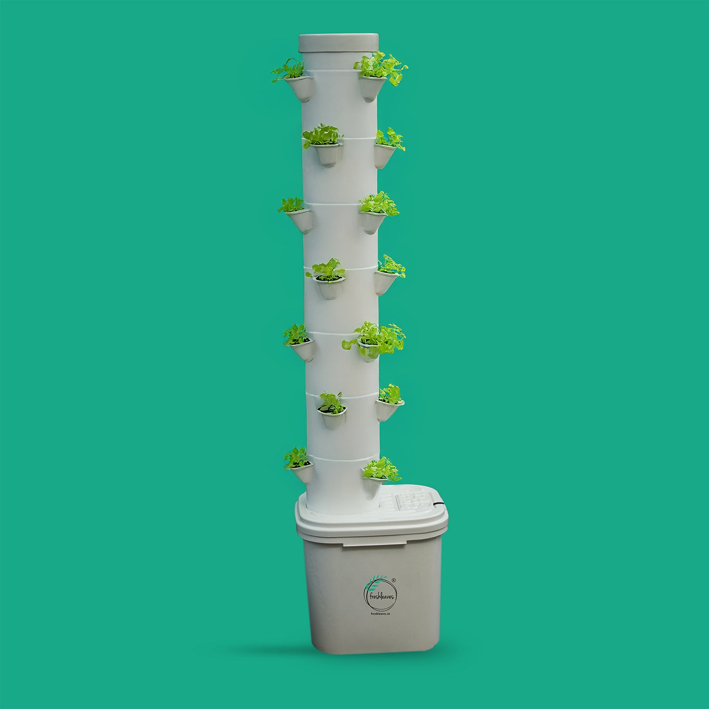 28-Plant Aeroponic Hydroponic Tower – Vertical Shower System for Home & Commercial Growing