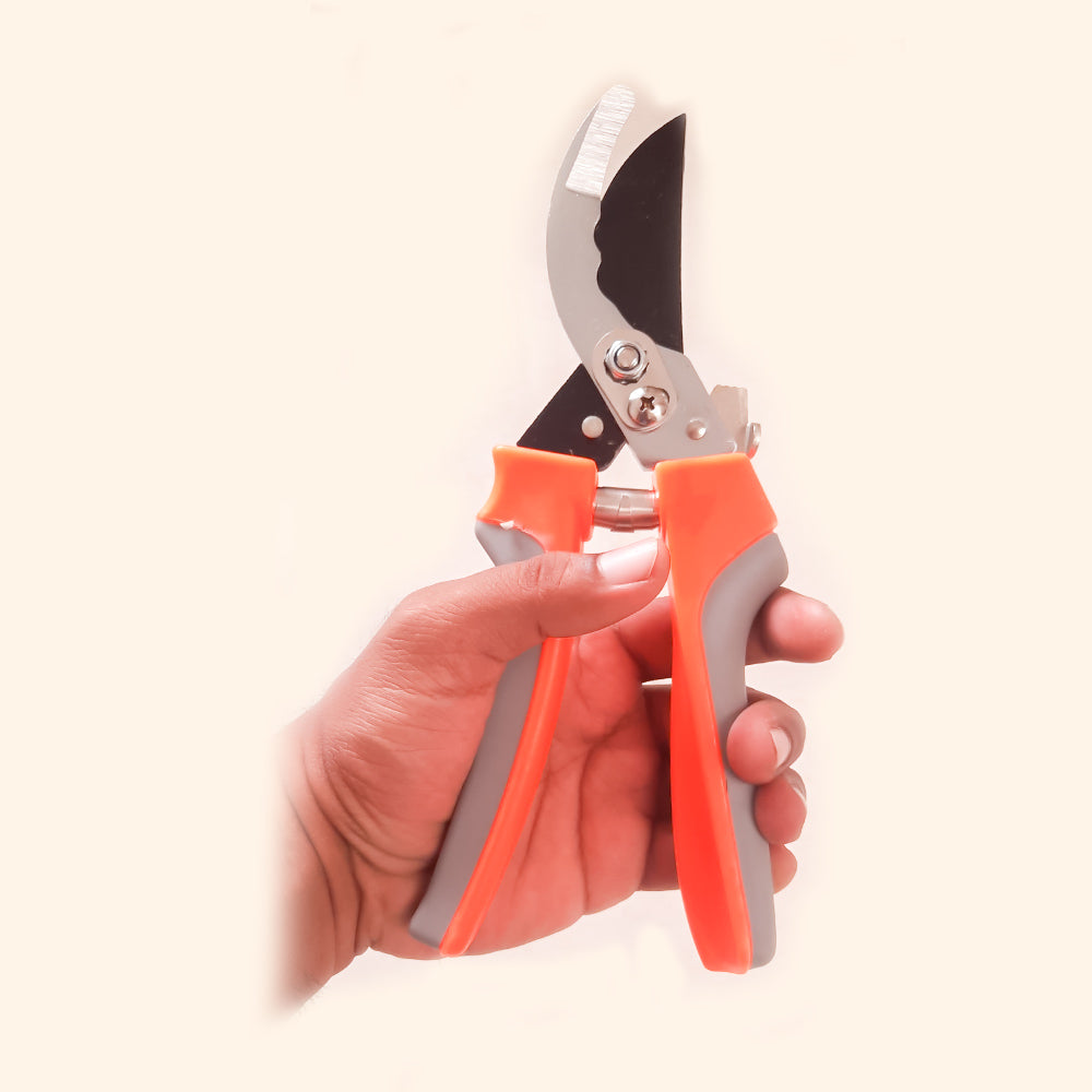 Heavy Duty 8 Inch Garden Bypass Pruning Shears