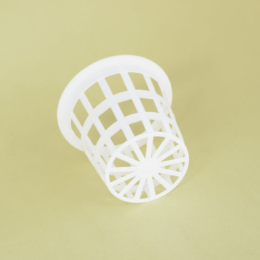 3 inch Net Pots for Hydroponics and Aquaponics, White, 3 Inch (Pack of 10)