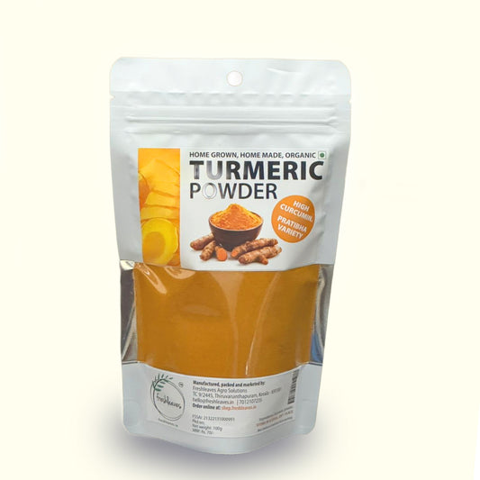 Home grown, home made organic turmeric powder - 100g
